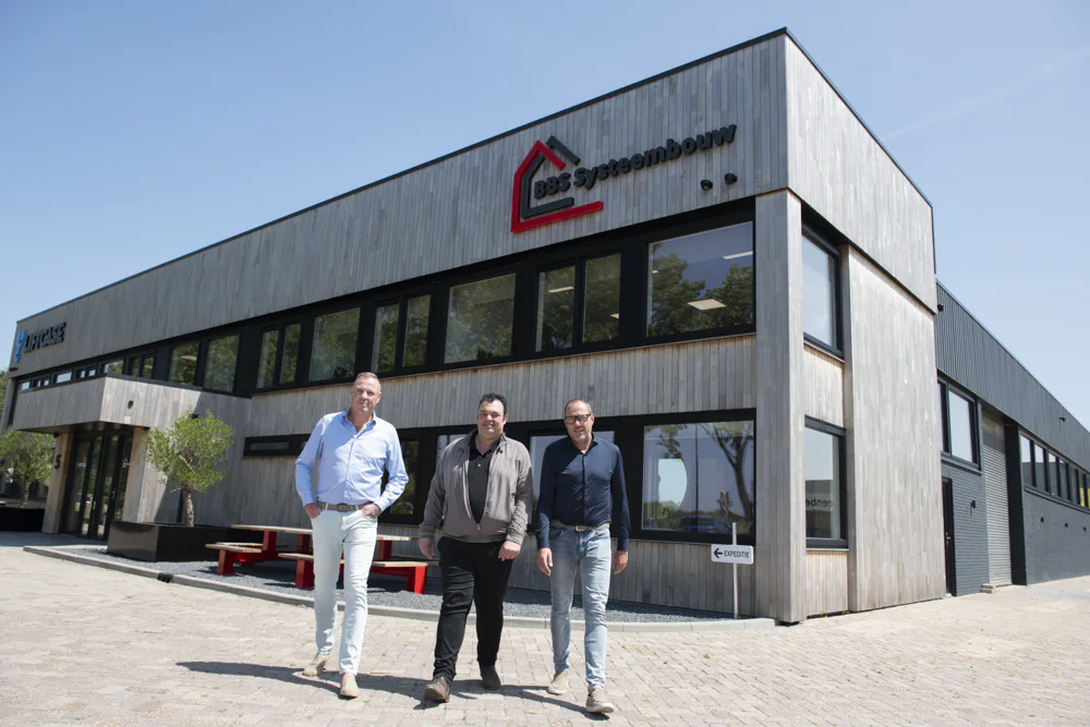 BBS team voor de showroom in Heinenoord