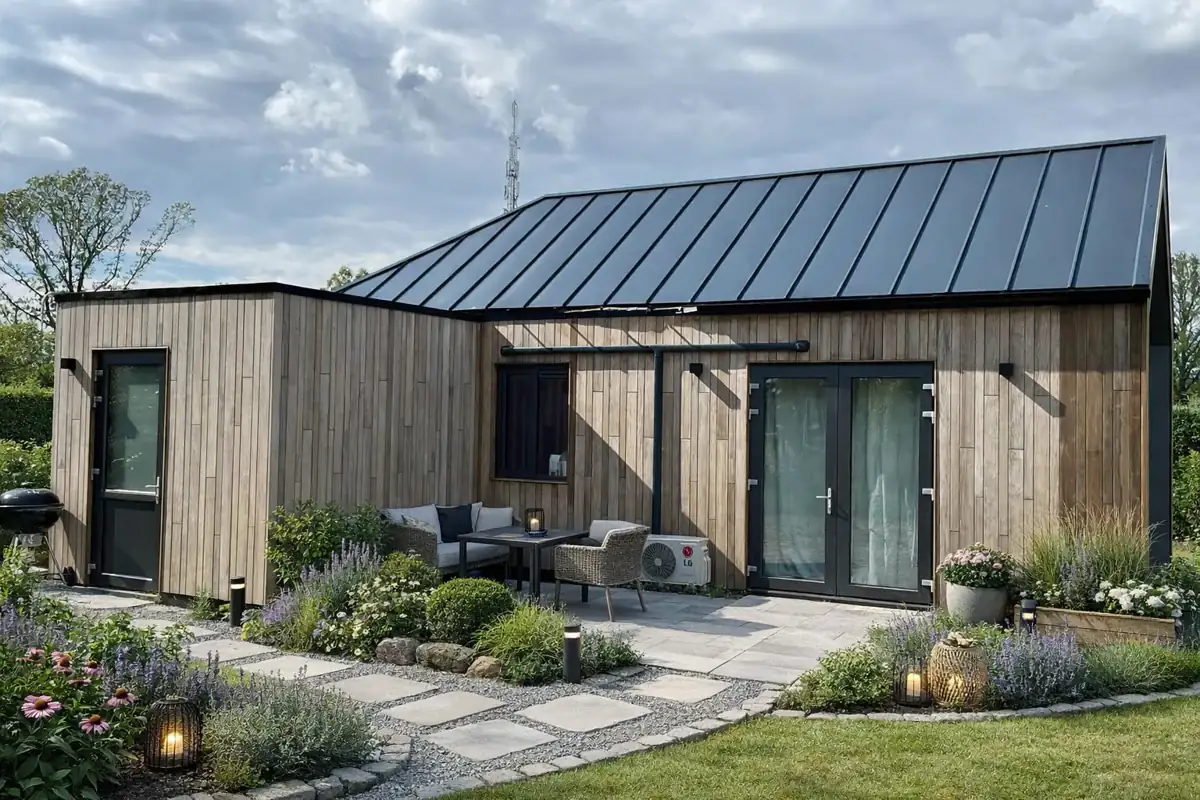 Vakantiewoning zakelijk — gerealiseerd door BBS Systeembouw