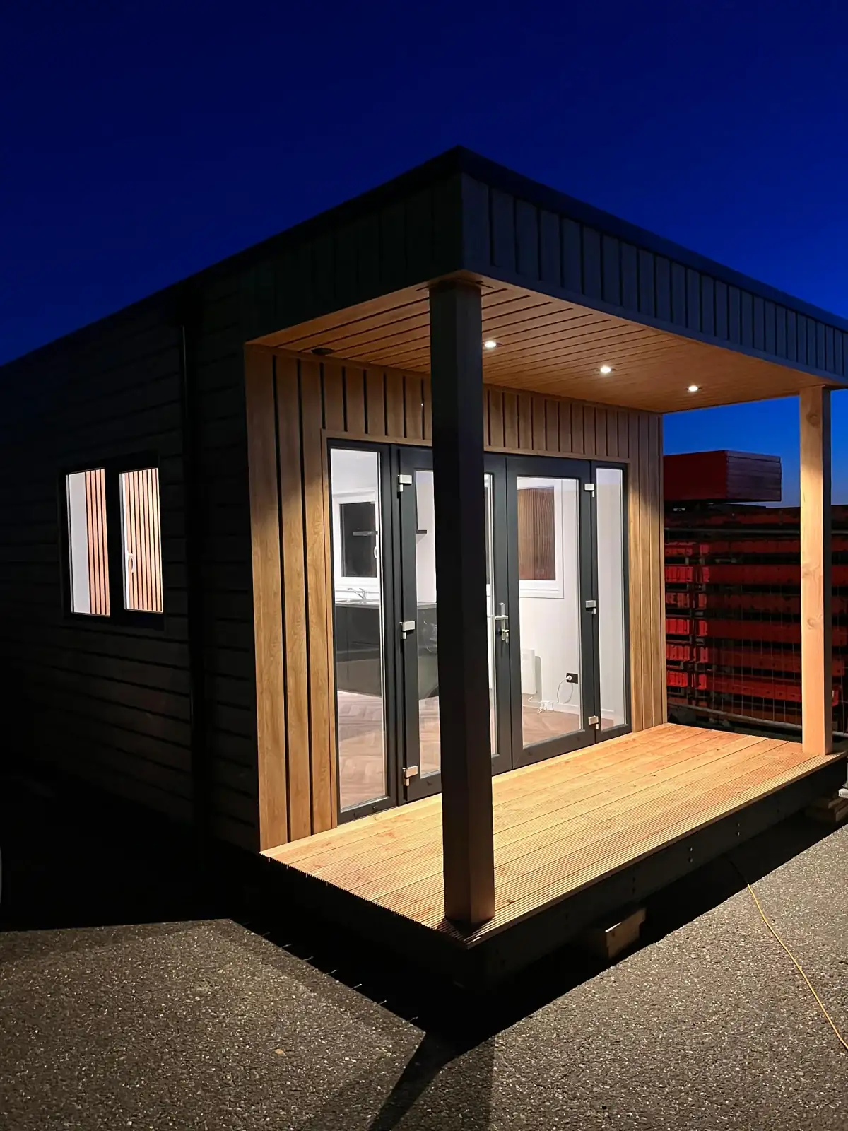 Vakantiewoning op locatie — gerealiseerd door BBS Systeembouw
